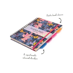 Pukka Pad Bloom 5-Subject Subject Notebooks, 6.9