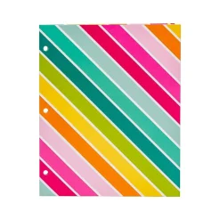 Pukka Pad Carpe Diem Rainbow Color Wash 3-Hole Punched 2-Pocket Portfolio Folders, Assorted Colors, 6/Pack (9097-CD) Online