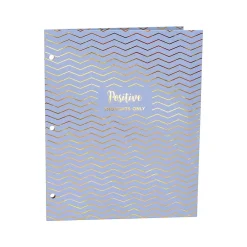 Pukka Pad Haze 3-Hole Punched 2-Pocket Cardstock Portfolio Folders, Assorted Colors, 6/Pack (9980(AST)-HZE) Online