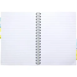 Pukka Pad Pastels 5-Subject Notebooks, 7