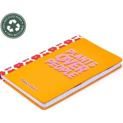 Pukka Pad Plants Over People Notebook, 5.28" x 8.46", Wide-Ruled, 96 Sheets, Orange (9705-SPP) Best