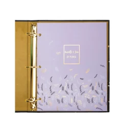 Pukka Pad Rochelle & Jess 3-Hole Punched 2-Pocket Portfolio Folders, Assorted Colors, 6/Pack (9108-ROC) New