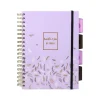 Pukka Pad Rochelle & Jess 5-Subject Notebook, 7.5" x 10", Graph-Ruled, 100 Sheets, Lilac, 3/Pack (9917-ROC) Discount