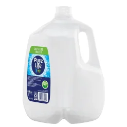 Bottled Water<Pure Life Distilled Water, 1 Gallon. Bottle, 6/Pack (NLE12532472)
