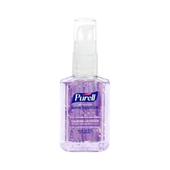 Purell 70% Alcohol Gel Hand Sanitizer, Calming Lavender Scent, 2 fl. oz., 24/Pack (3905-24-CMR)