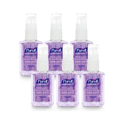 Purell 70% Alcohol Gel Hand Sanitizer, Calming Lavender Scent, 2 fl. oz., 24/Pack (3905-24-CMR)