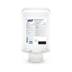 Purell Advanced 70% Alcohol Foaming Hand Sanitizer Refill for ES10 Dispenser, Clean Scent, 1200 mL., 2/Carton (8353-02)