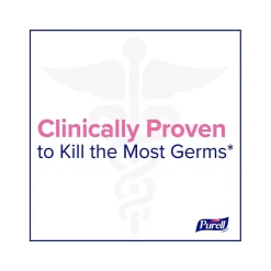 Purell Advanced 70% Alcohol Foaming Hand Sanitizer Refill for ES10 Dispenser, Clean Scent, 1200 mL., 2/Carton (8353-02)