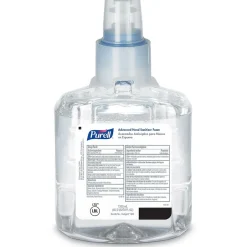 Purell Advanced 70% Alcohol Foaming Hand Sanitizer Refill for LTX-12 Dispenser, 1200 mL., 2/Carton (1905-02)