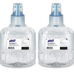 Purell Advanced 70% Alcohol Gel Hand Sanitizer Refill for LTX-12 Dispenser, 1200 mL., 2/Carton (1903-02)