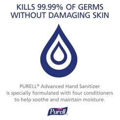 Purell Advanced Foaming Hand Sanitizer Refill for LTX-12 Dispenser, 1200 mL, 2/Pack (1904-02)