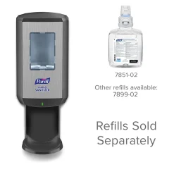 Purell CS8 Automatic Wall Mounted Hand Sanitizer Dispenser Graphite (7824-01)