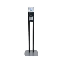 Purell ES6 Automatic Floor Stand Hand Sanitizer Dispenser, Graphite/Black (7216-DS)