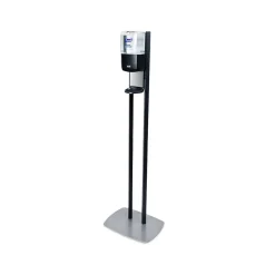 Purell ES6 Automatic Floor Stand Hand Sanitizer Dispenser, Graphite/Black (7216-DS)