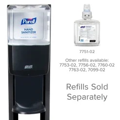 Purell ES8 Automatic Floor Stand Hand Sanitizer Dispenser, Graphite/Black (7218-DS)