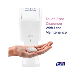 Purell ES10 Automatic Hand Sanitizer Dispenser, White (8320-E1)