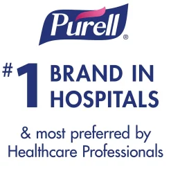 Purell ES1 Dispenser Starter Kit Hand Sanitizer Dispenser, 450 mL Gel Refill Included, Graphite (4424-D6)