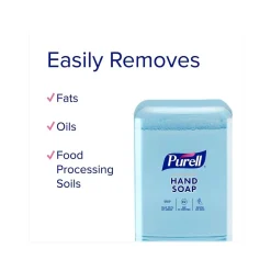 Purell Foaming Hand Soap Refill for ES10 Dispenser, 1200mL, 2/Carton (8383-02)