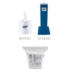 Purell Hand Sanitizing Wipes Refill, 1200/Wipes, 2/Pack (9118-02)