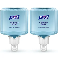Purell HEALTHY SOAP Antibacterial Liquid Hand Soap Refill for ES6 Dispenser, Light Scent, 1200 ml, 2/Carton (6480-02)