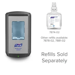 Purell HEALTHY SOAP CS8 Automatic Wall Mounted Hand Soap Dispenser, Graphite (7834-01)