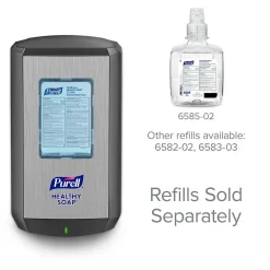 Purell HEALTHY SOAP CS6 Automatic Wall Mounted Hand Soap Dispenser, Graphite (6534-01)