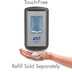 Purell HEALTHY SOAP CS6 Automatic Wall Mounted Hand Soap Dispenser, Graphite (6534-01)