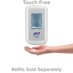 Purell HEALTHY SOAP CS8 Automatic Wall Mounted Hand Soap Dispenser, White (7830-01)