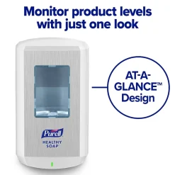 Purell HEALTHY SOAP CS8 Automatic Wall Mounted Hand Soap Dispenser, White (7830-01)