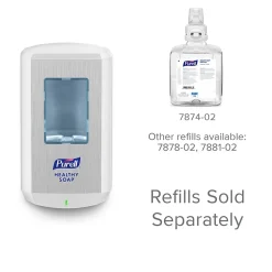 Purell HEALTHY SOAP CS8 Automatic Wall Mounted Hand Soap Dispenser, White (7830-01)