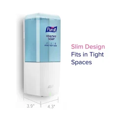 Purell HEALTHY SOAP ES10 Automatic Wall Mounted Hand Soap Dispenser, White (8330-E1)