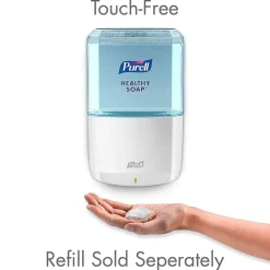 Purell HEALTHY SOAP ES8 Automatic Wall Mounted Hand Soap Dispenser, White (7730-01)
