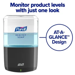 Purell HEALTHY SOAP ES6 Automatic Wall Mounted Hand Soap Dispenser, Graphite (6434-01)