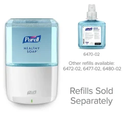 Purell HEALTHY SOAP ES6 Automatic Wall Mounted Hand Soap Dispenser, White (6430-01)