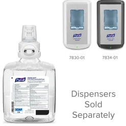 Purell HEALTHY SOAP Foaming Hand Soap Refill for CS8 Dispenser, Floral Scent, 1200 ml, 2/Carton (7878-02)