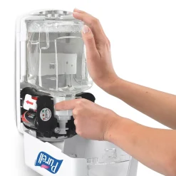 Purell LTX-12 Automatic Wall Mounted Hand Sanitizer Dispenser, White (1920-04)