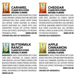 Variety Snack Packs<Quaker Rice Crisps Variety Pack, 36/Box (325-00013)