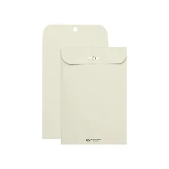 Quality Park Clasp & Moistenable Catalog Envelopes, 6.5