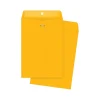 Quality Park Clasp & Moistenable Glue Kraft Catalog Envelopes, 7" x 10", Brown Kraft, 100/Box (QUA37868)* Catalog