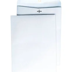 Quality Park Clasp Catalog Envelope, 9" x 12", White, 100/Box (38390)* Catalog