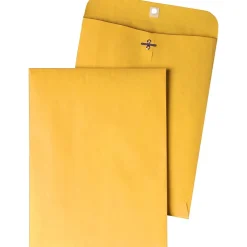 Quality Park Clasp Kraft Catalog Envelope, 10" x 13", Kraft, 250/Box (37597)* Security Tinted