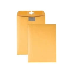 Quality Park ClearClasp Redi-Tac Kraft Catalog Envelopes, 9