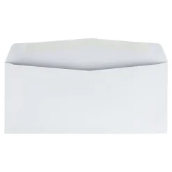 Quality Park Gummed #10 Business Envelopes, 4 1/8" x 9 1/2", White Wove, 1000/Carton (QUA90020B)* Business