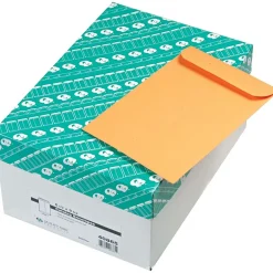 Quality Park Gummed Kraft Catalog Envelope, 6 1/2" x 9 1/2", Kraft, 500/Box (QUA40865)* Catalog