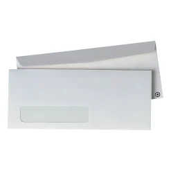 Quality Park Gummed Recycled Window #10 Envelopes, 4 1/8" x 9 1/2", White, 500/Bx* Window