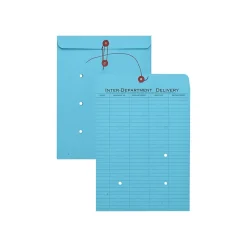 Quality Park Kraft Button & String Inter-Departmental Envelope 10