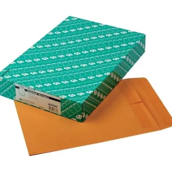 Quality Park Redi-Seal Kraft Catalog Envelope, 10" x 13", Kraft, 100/Box (43767)* Catalog