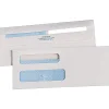 Quality Park Self Seal Security Tinted #8 5/8 Double Window Envelope 3 5/8" x 8 5/8", White, 500/Box (QUA24539)* Security Tinted