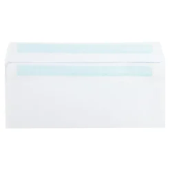 Quality Park Self Seal Security Tinted #8 5/8 Double Window Envelope 3 5/8