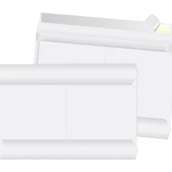 Quality Park Tyvek Open End Flap-Stik Expansion Self Seal Catalog Envelope, 10" x 15" x 2", White, 100/Box (R4630)* Catalog